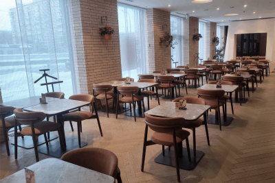 Оснастили мебелью Pana White Moscow Hotel