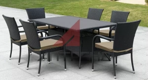 Комплект мебели из искусственного ротанга 6+1 177-265